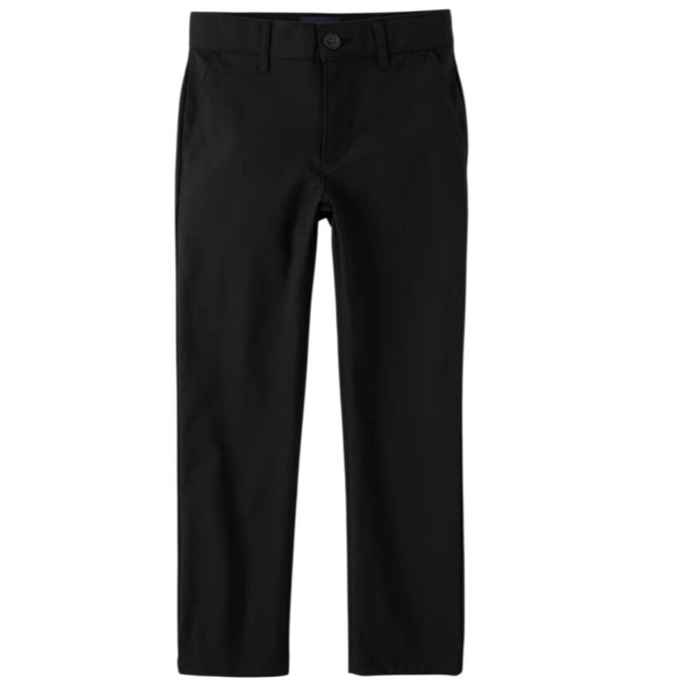 The Children’s‎ Place Boys Uniform Quick Dry Straight Chino Pants - black - Size